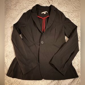 Valerie Stevens Black Blazer with Red Lining